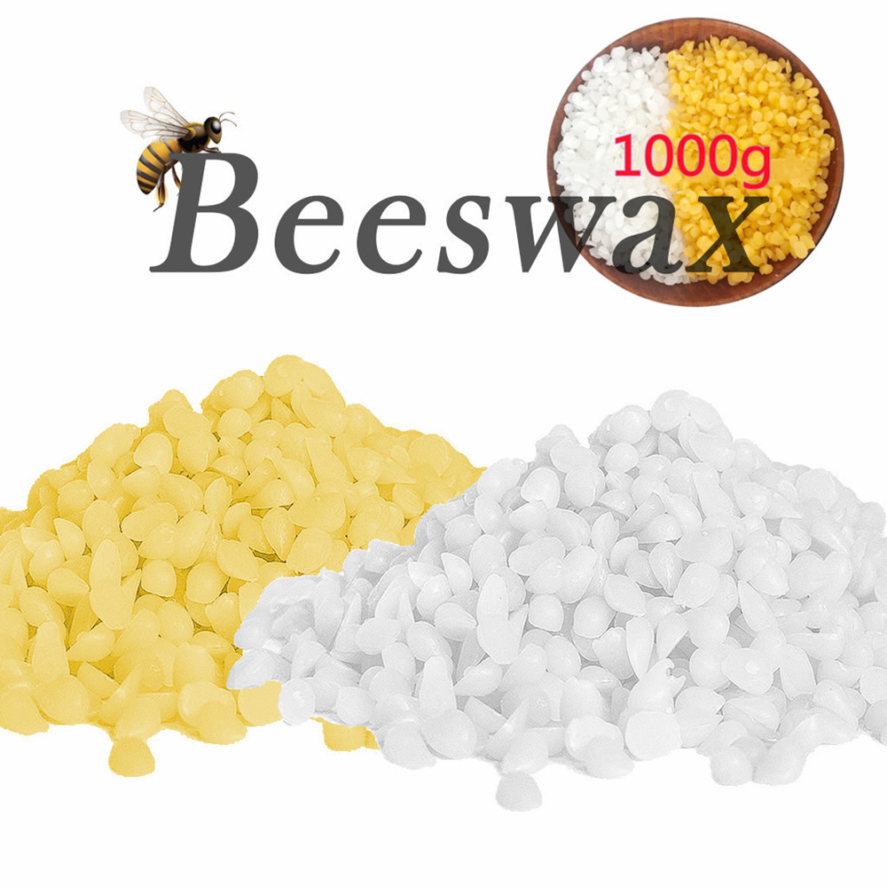 Candle Supplies Beeswax - 1000g شمع العسل الطبيعي النقي 100%