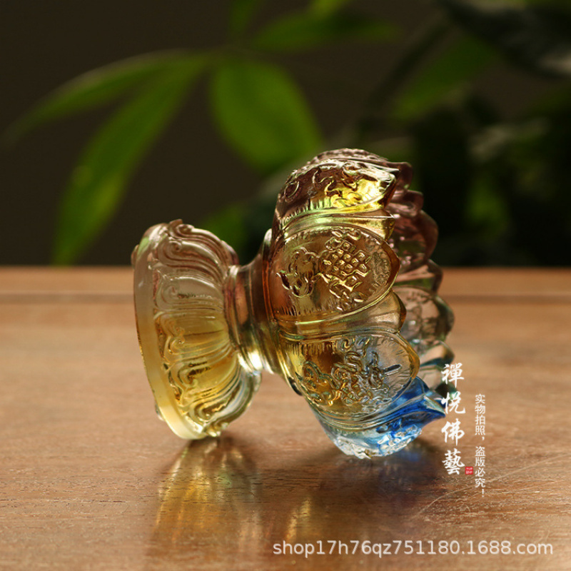 حامل شموع زجاجي على شكل زهرة ا - مراجعة Candle Oil Supplies وسعره