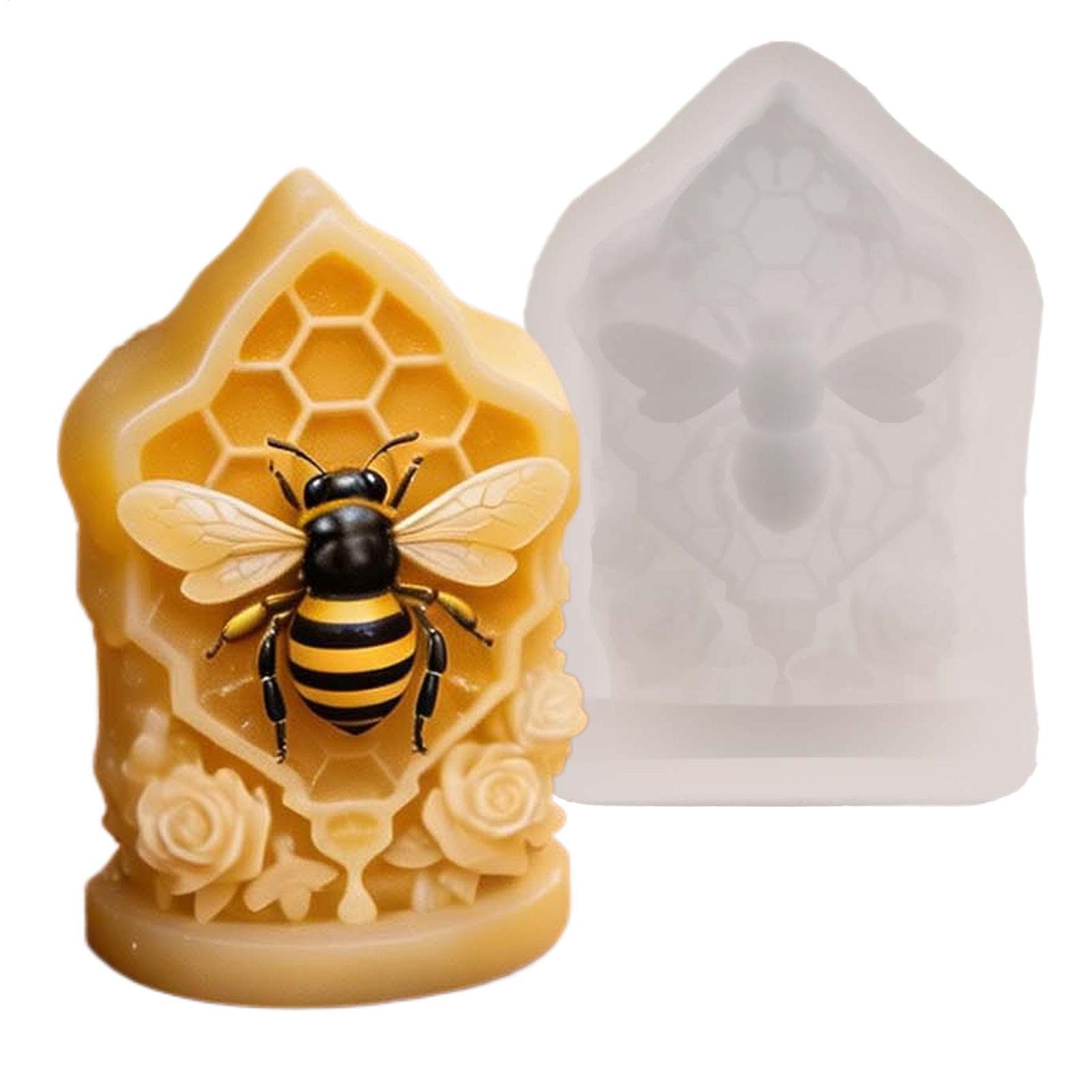 قالب سيليكون على شكل خلية نحل  - مراجعة Candle Supplies Beeswax وسعره