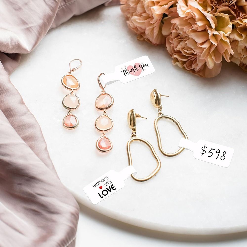 500 قطعة من بطاقات أسعار المجو - مراجعة Kraft Hang Tag وسعره