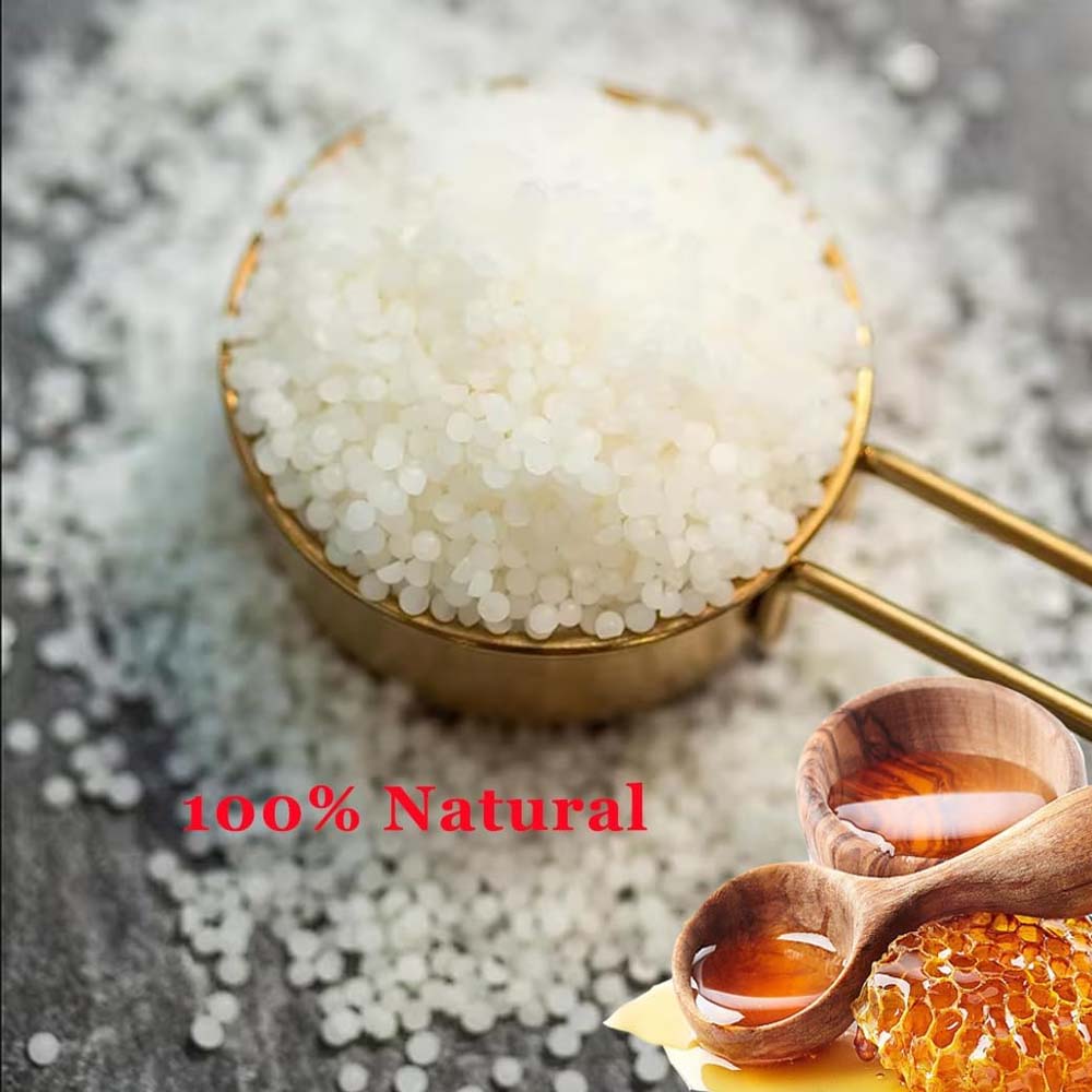 100 جرام شمع العسل الأبيض الطب - مراجعة Candle Supplies Beeswax وسعره
